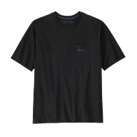 Patagonia M's Boardshort Logo Pocket Responsibili-Tee, Ink Black, XL