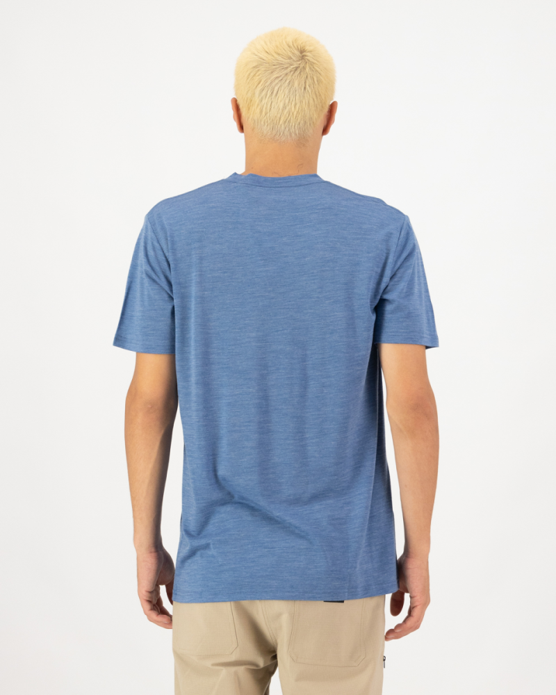 Mons Royale Zephyr Merino Tencel™ T-Shirt, Steel Blue, Grösse L