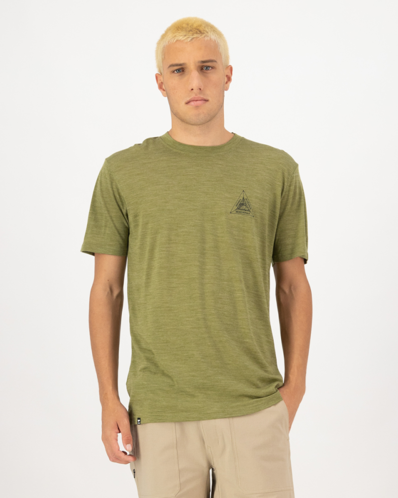 Mons Royale Zephyr Merino Tencel™ T-Shirt, Fern, Grösse L