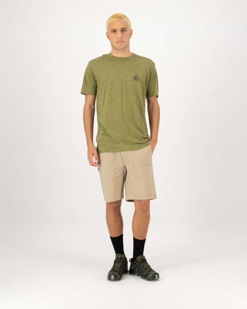 Mons Royale Zephyr Merino Tencel™ T-Shirt, Fern, Grösse L