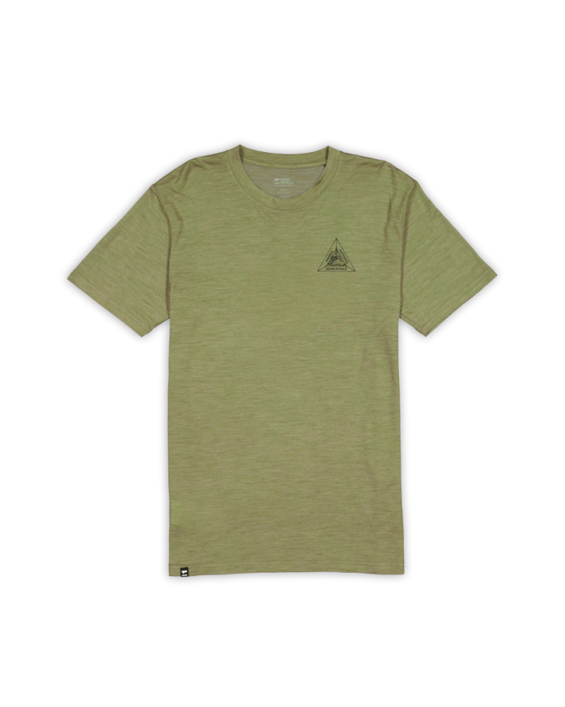Mons Royale Zephyr Merino Tencel™ T-Shirt, Fern, Grösse M