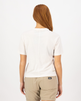 Mons Royale Yonder Merino Organic Cotton T-Shirt, Vintage White, Grösse S