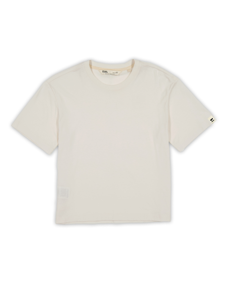 Mons Royale Yonder Merino Organic Cotton T-Shirt, Vintage White, Grösse S