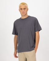 Mons Royale Yonder Merino Organic Cotton T-Shirt, Vintage Black,