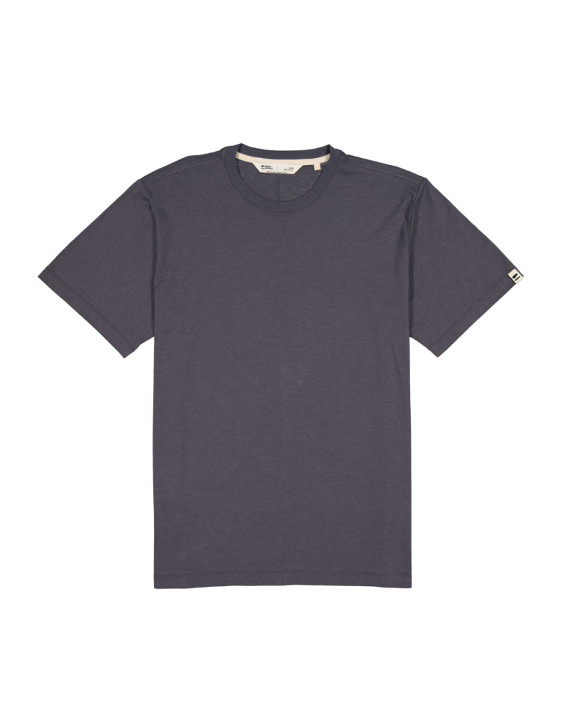 Mons Royale Yonder Merino Organic Cotton T-Shirt, Vintage Black,