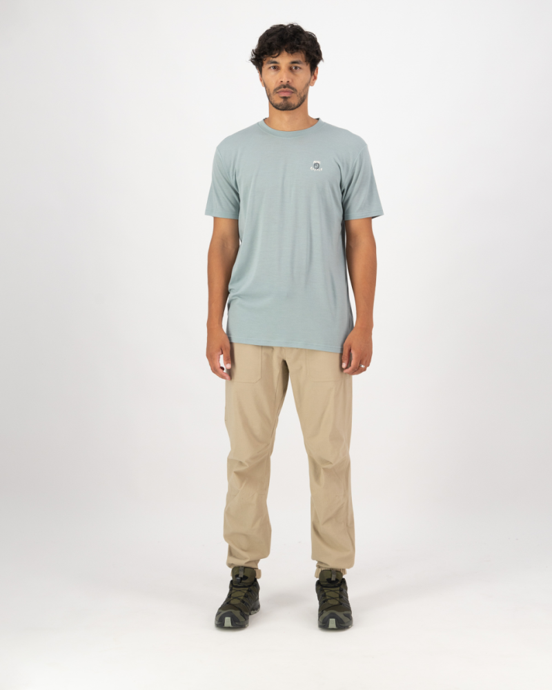 Mons Royale Icon Merino Classic T-Shirt, Dew, Grösse L
