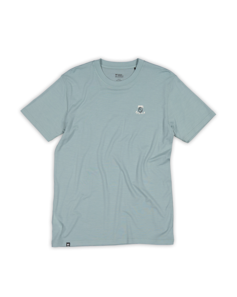 Mons Royale Icon Merino Classic T-Shirt, Dew, Grösse L
