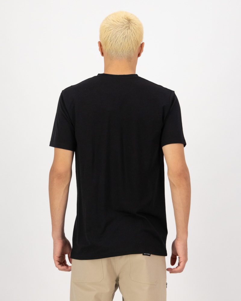 Mons Royale Icon Merino Classic T-Shirt, Black, Grösse M