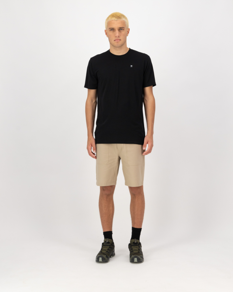 Mons Royale Icon Merino Classic T-Shirt, Black, Grösse M