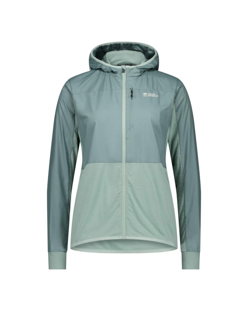 Mons Royale Diversion Merino Wind Jacket, Dew / Desert Sage, Grösse M