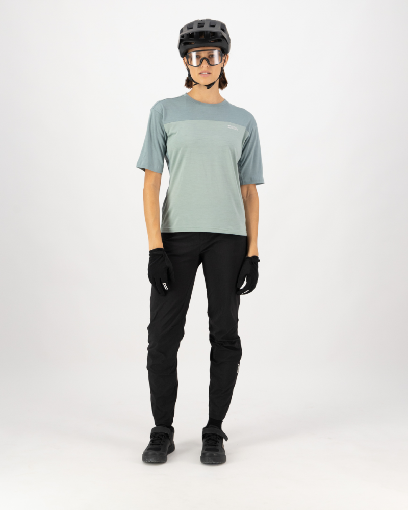 Mons Royale Diversion Merino Bike Jersey Short Sleeve, Dew / Desert Sage, Grösse L