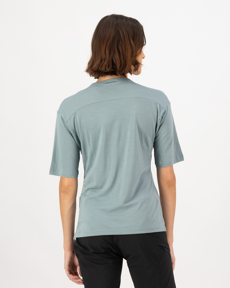 Mons Royale Diversion Merino Bike Jersey Short Sleeve, Dew / Desert Sage, Grösse XL