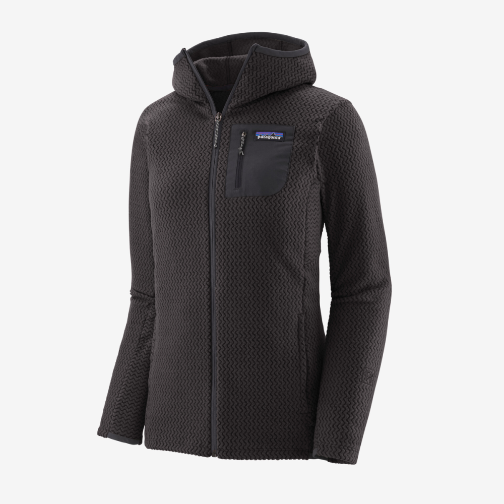 Patagonia W's R1 Air Full-Zip Hoody, Black, L