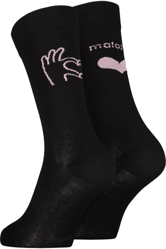 Maloja ChiesaM. Socks, deep black, Grösse 3942