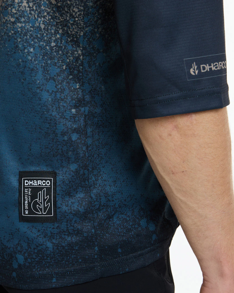 DHaRCO Mens 3/4 Sleeve Jersey | Dusty Waters, S