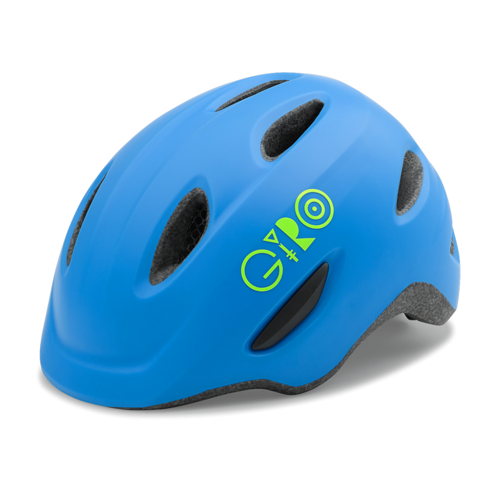 Giro Scamp, matte blue/lime