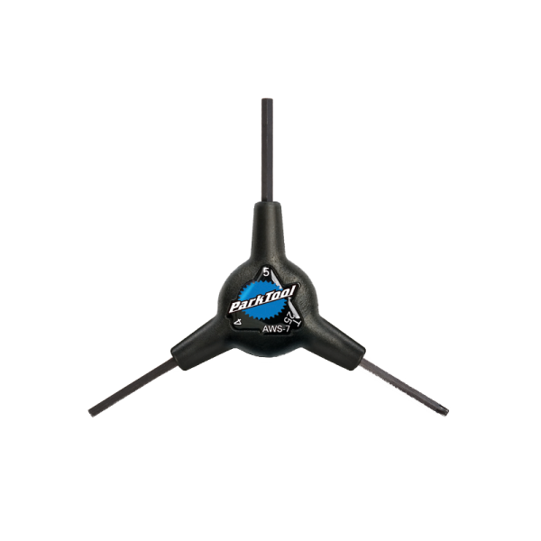 Park Tool Werkzeug, AWS-7 Torx und Innensechskant, T25, 4 mm und 5 mm Inbus