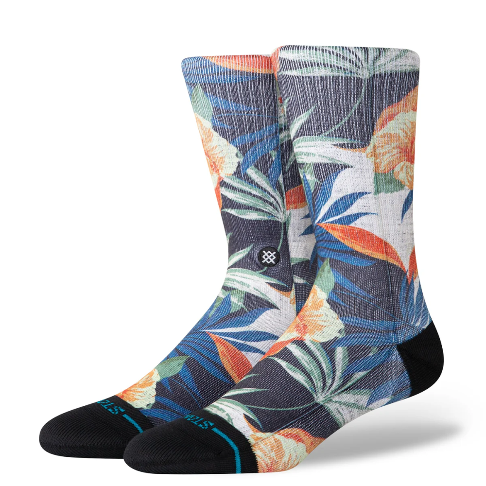 STANCE Tiki Tides Crew, Black - Gr. L