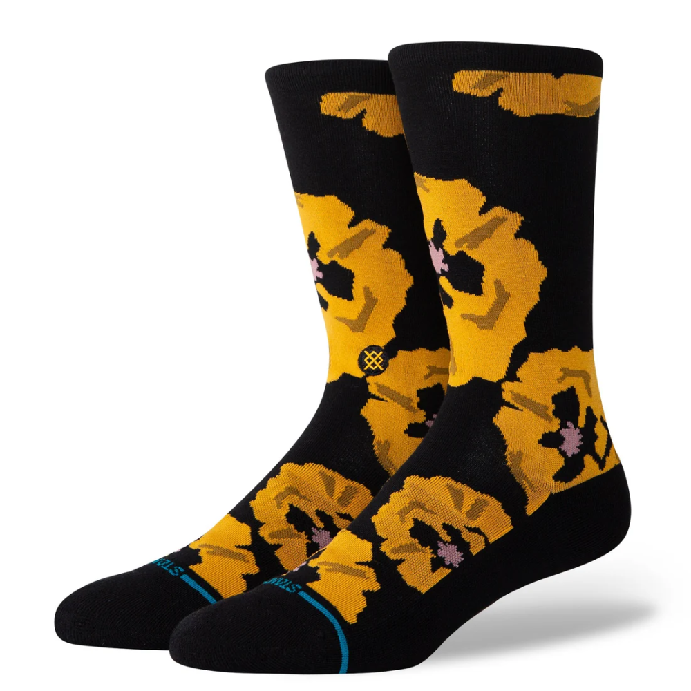 Stance Poppyland Crew, black, Grösse L