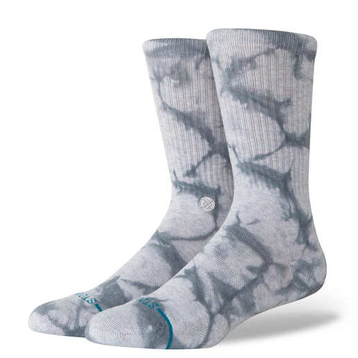 Stance Icon Dye Crew, grey, Grösse M