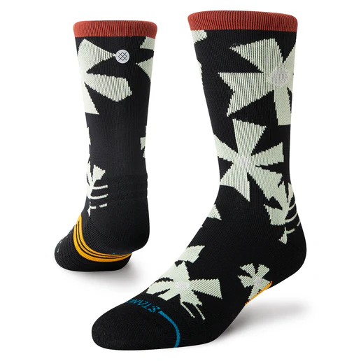 Stance Century Mid Crew, black, Grösse L