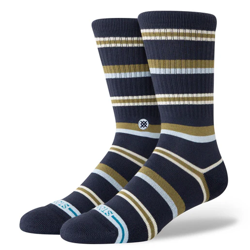 Stance Hudson Crew, navy, Grösse L