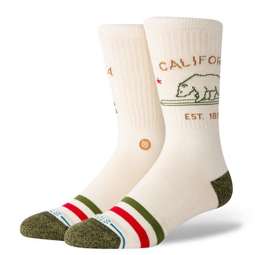 STANCE CALIFORNIA REPUBLIC 2 Off White, Gr. M
