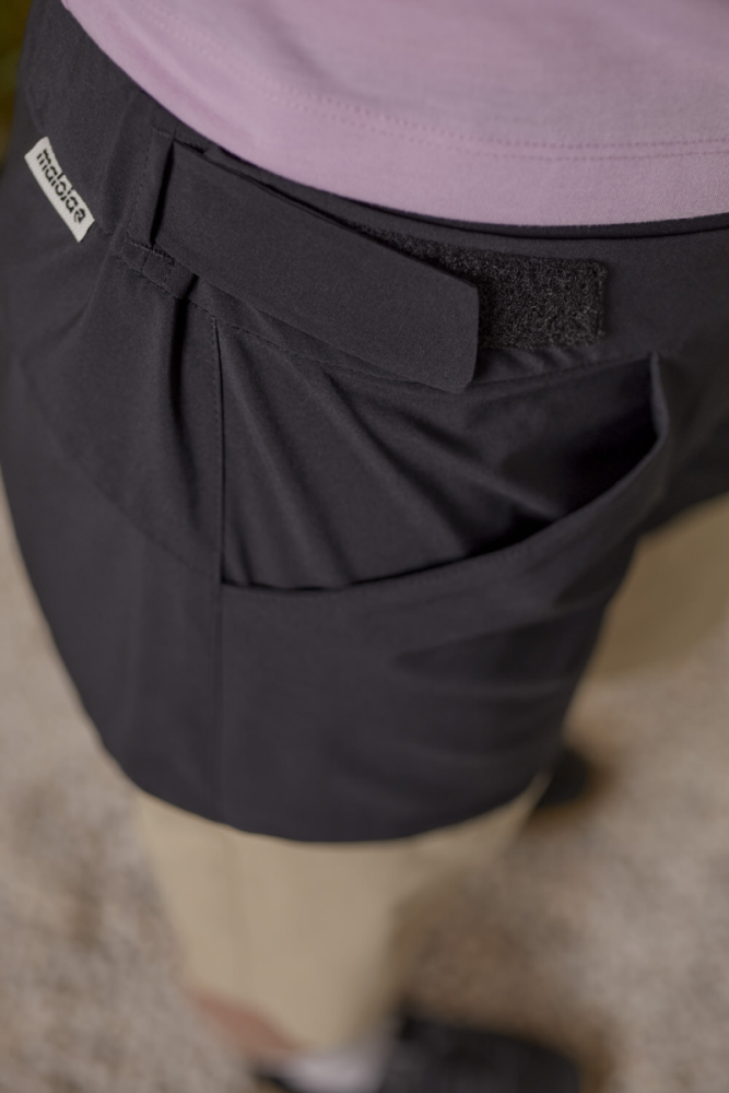 Maloja WakandaM. Cycle Shorts, deep black multi, Grösse M