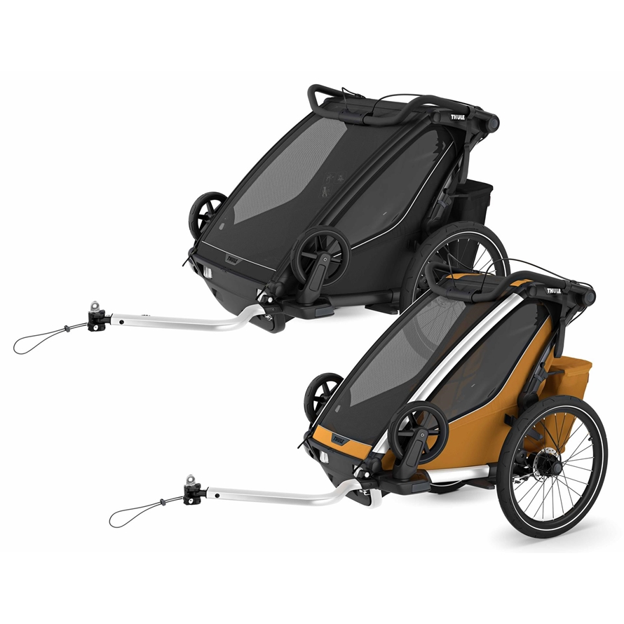 Thule Anhänger CHA SPORT 2 G2 Gold Double (2er) Alu/Natural Gold