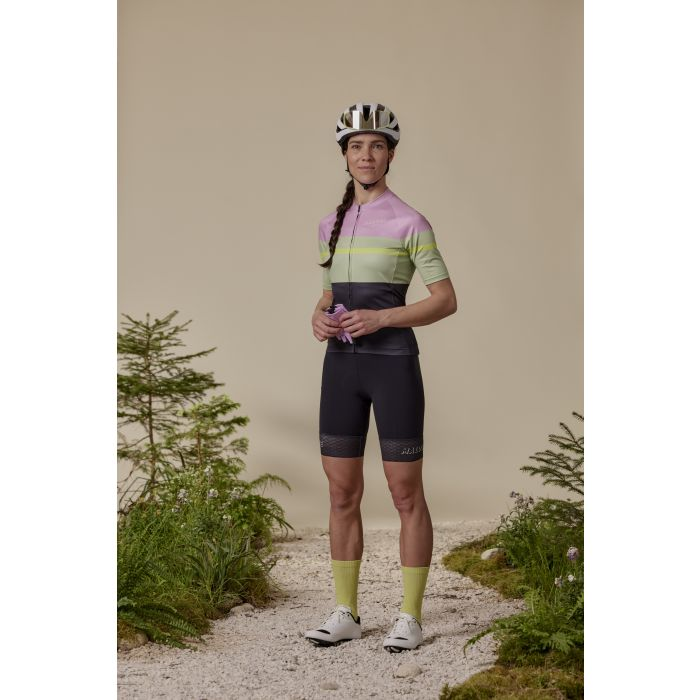 Maloja SchneckM. Cycle Jersey, deep black multi, Grösse L