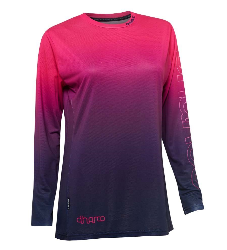 Dharco Womens Race Jersey | Fort Bill Pink / Blau,  M