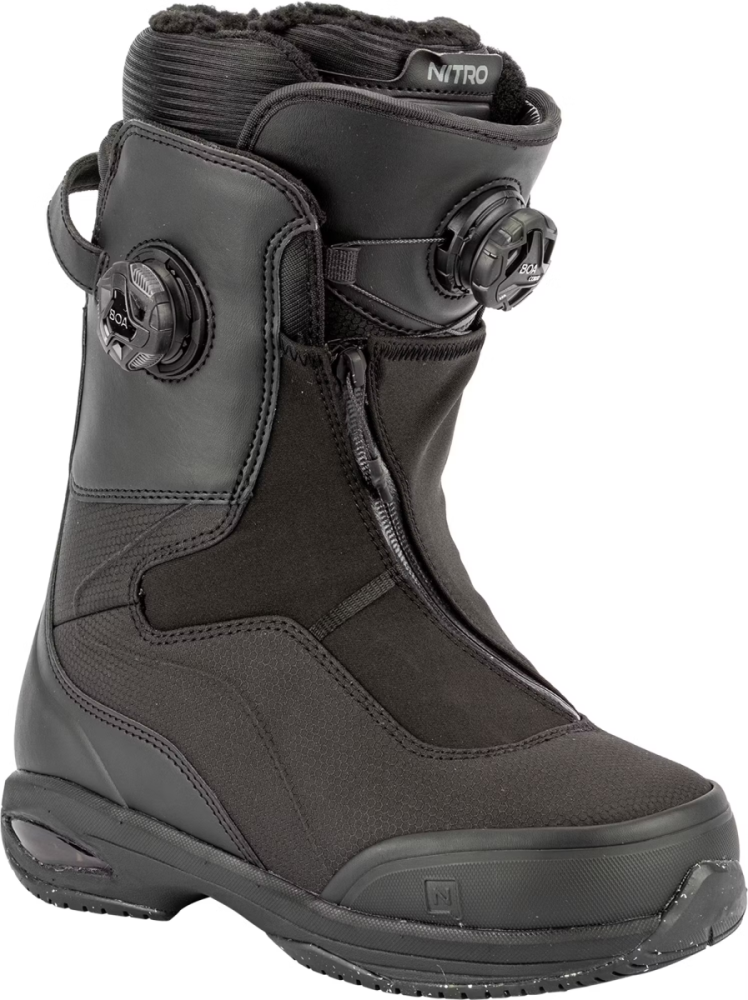 Nitro Fate Boa 25 , Black, 25.5