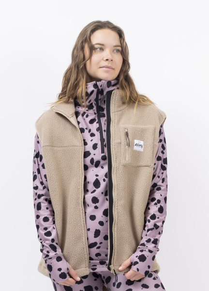 EIVY Lumberjack Sherpa Vest 25 , Sand