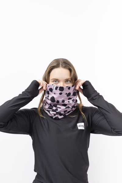 EIVY Colder Neckwarmer 25 , Woodrose Cheetah
