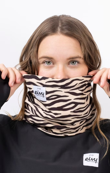 EIVY Colder Beanie Neckwarm 25 , Zebra