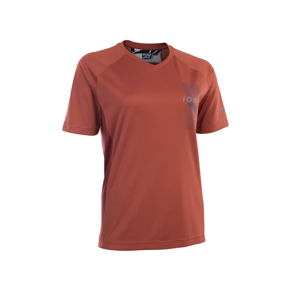 ION Bike Jersey Traze SS women spicy red,   Gr. 42/XL