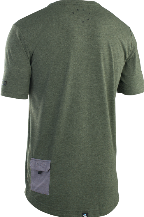 ION Bike Jersey Seek Amp SS 2.0 men forest green,   Gr. 50/M