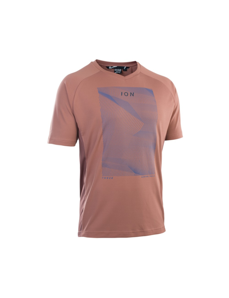 ION Bike Jersey Traze SS men evil amber,   Gr. 52/L
