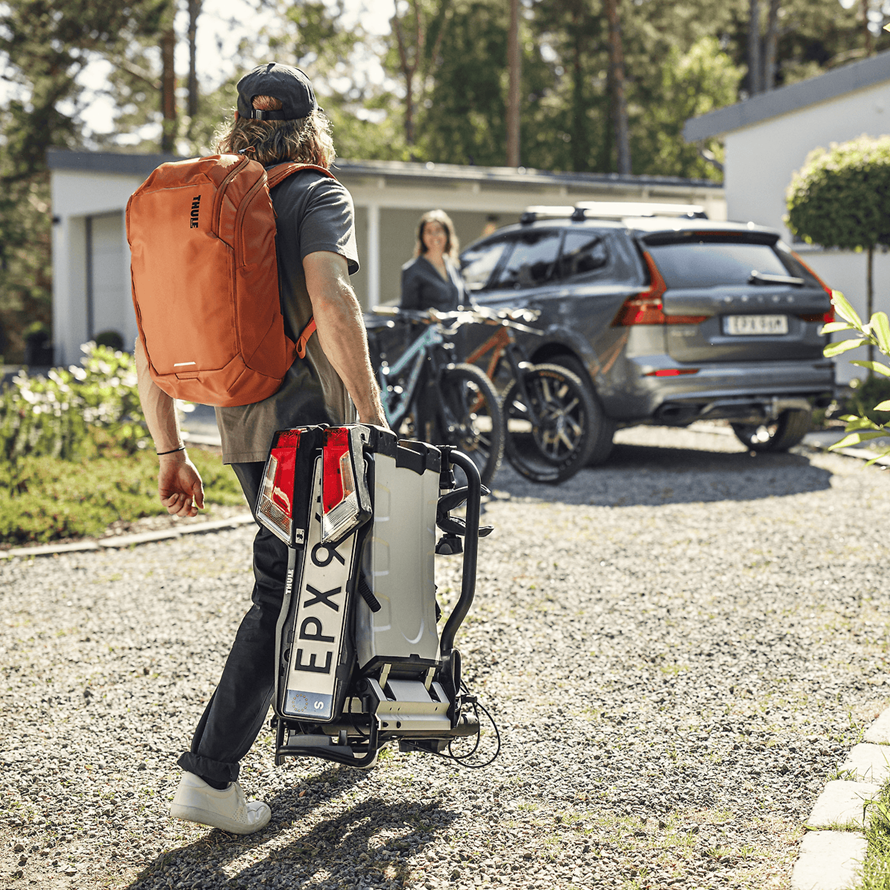 Thule Veloträger EasyFold XT 2 933 für 2 Velos / Stecker 13-pinfür 2 Velos (933), 18kg, 123x63x68cm