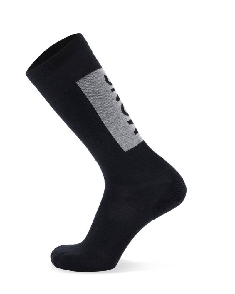 Mons Royale Atlas Merino Snow Sock, Black, Grösse XL