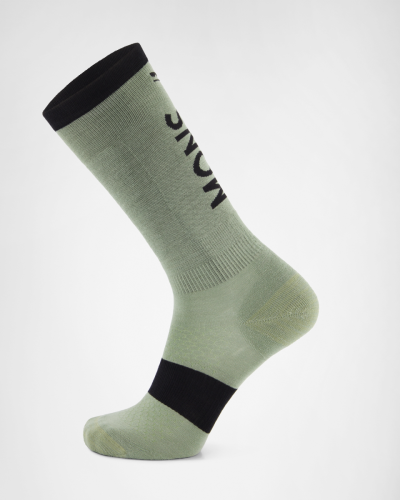 Mons Royale Atlas Merino Snow Sock, Willow, Grösse M