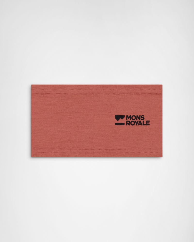 Mons Royale Haines Merino Headband, Canyon Rose