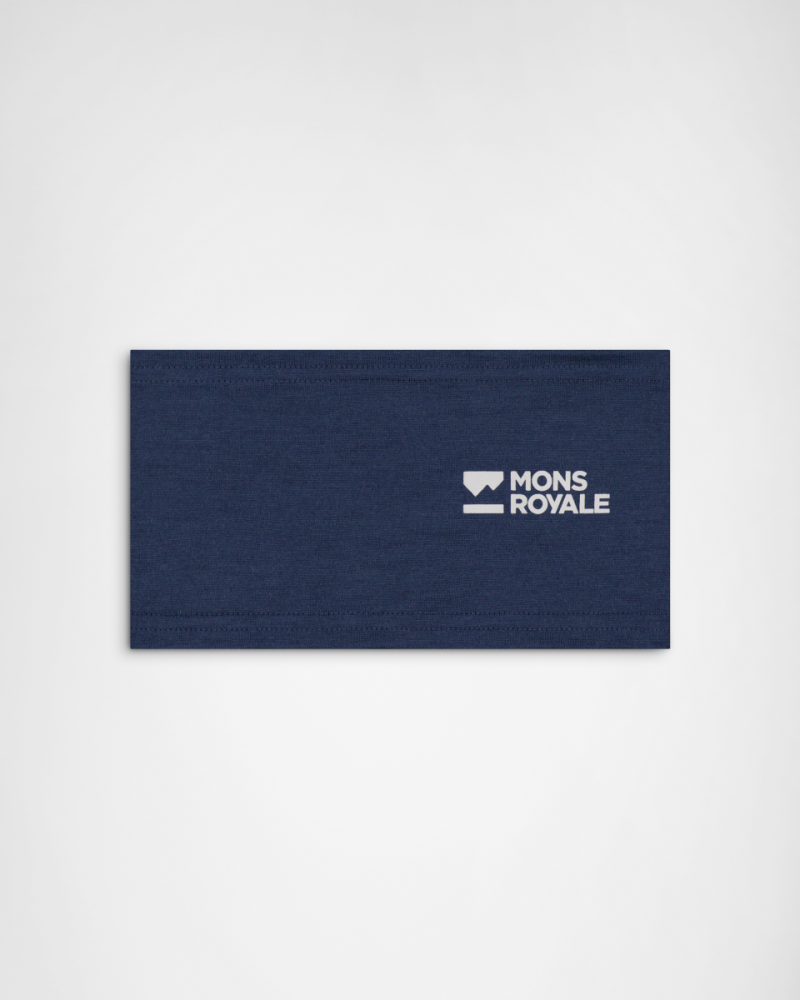 Mons Royale Haines Merino Headband, Midnight
