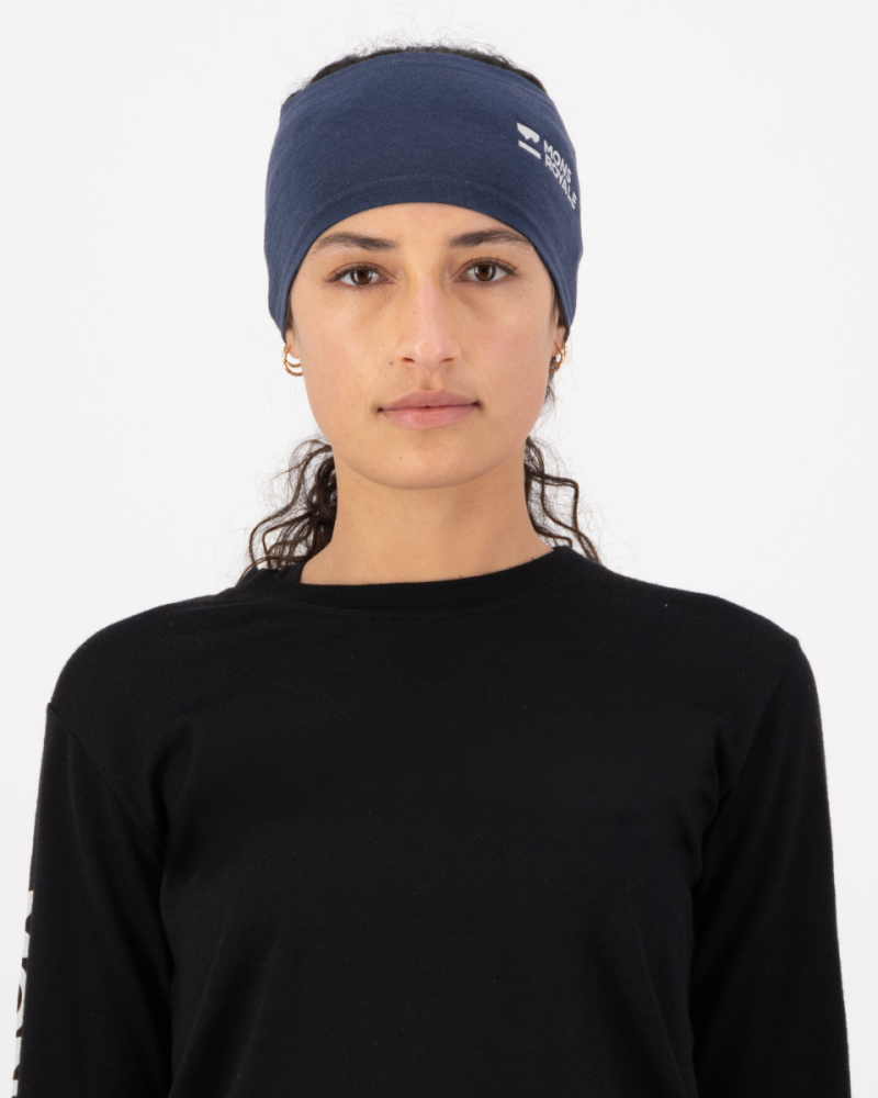 Mons Royale Haines Merino Headband, Midnight