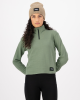 Mons Royale Offgrid Merino Fleece Long Sleeve, Willow, Grösse S