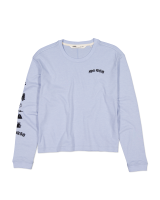 Mons Royale Yonder Merino Organic Cotton Long Sleeve, Frost, Grösse S