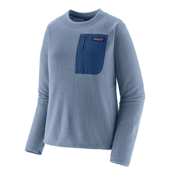 Patagonia W's R1 Air Crew, Barnacle Blue