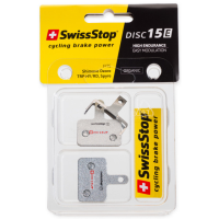 SwissStop Bremsbelag Disc 15 E Shimano/TRP/Tektro, 1 Paar/Deore BR-M575/525/515/LX BR-T675/505/TRP/Tektro