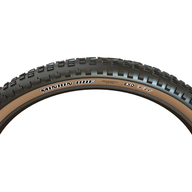 Maxxis Minion DHF EXO TR Dual E-25 29x2.50WT Tanwall, 63-622 Faltreifen 60TPI braun