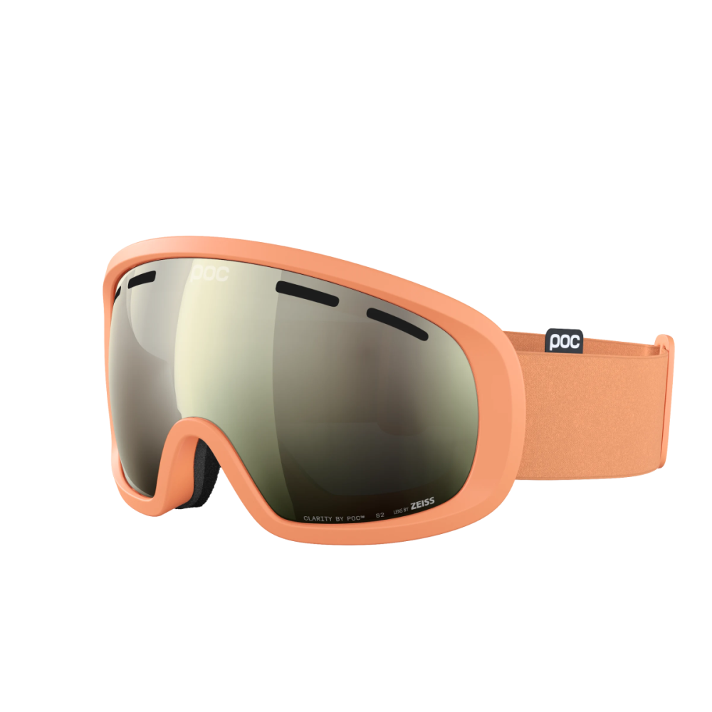 POC Fovea Mid, Apricot Sunstone/Partly Sunny Ivory, One Size